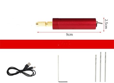 Micro Mini DIYUSB Hole Punch Electric Grinder