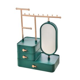 Cosmetics Storage Box High-grade Exquisite Mirror Multi-functional Desktop Ladies